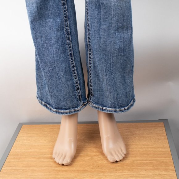 Buckle Daytrip Virgo Bootcut 27 (28 X 31) Women's Denim Jeans Medium Wash - Picture 4 of 14